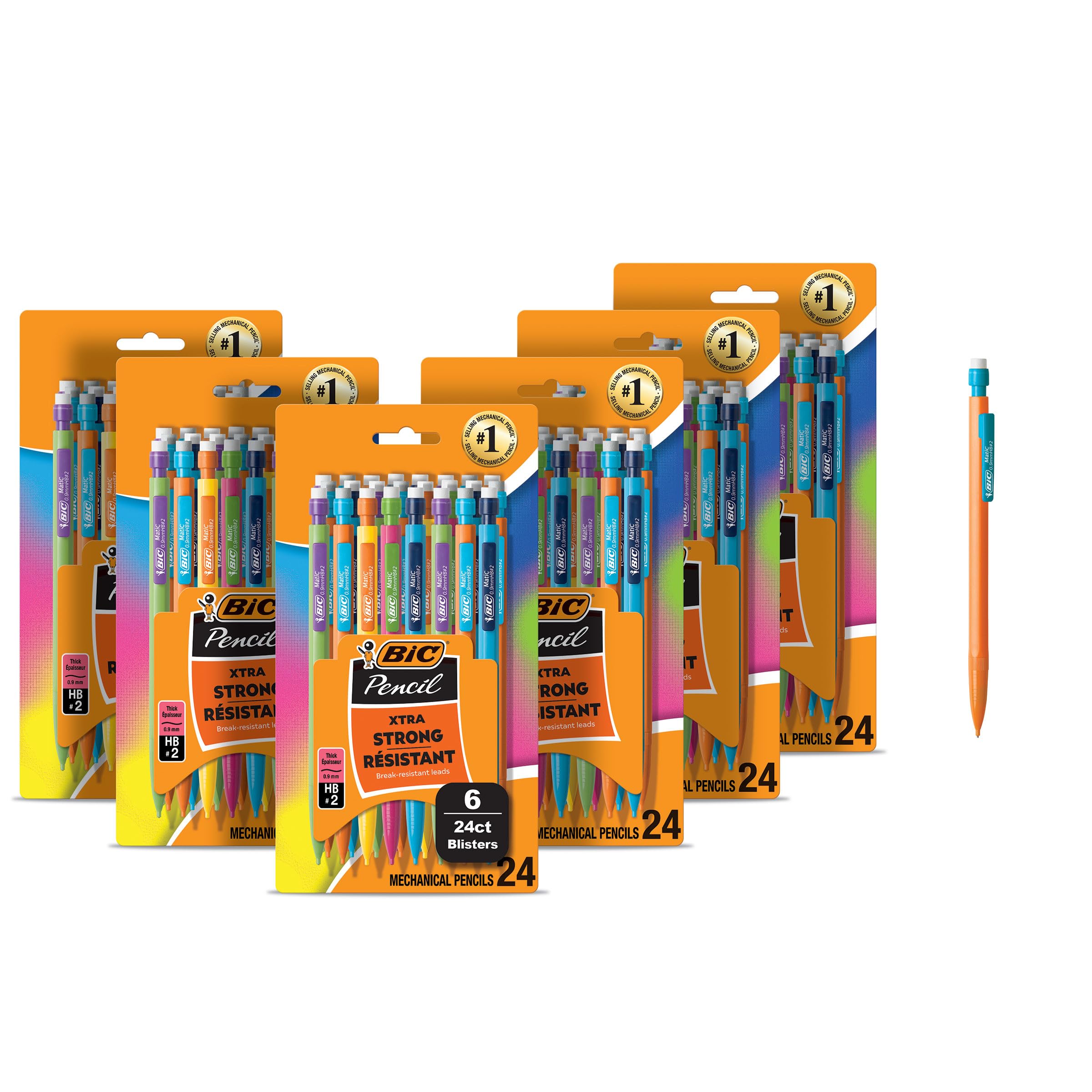 シャープペンシルセット 9本 Amazon.co.jp: BIC Xtra 強力シャープペンシル 消しゴム付き 太字 (0.9